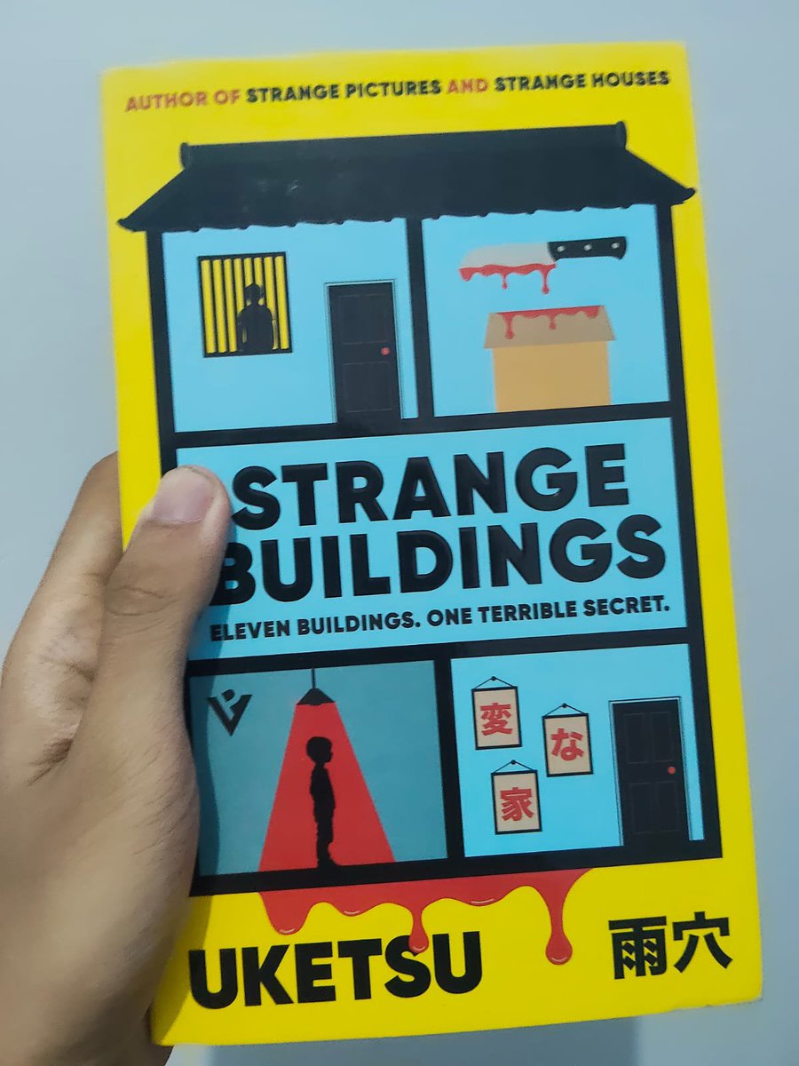 khjeez's tweet photo. @bibliobase wts preloved strange buildings uketsu 220k aja! ori periplus, like new + bookmark lesgooow 😽🤍 https://t.co/XDhSf14xWT
