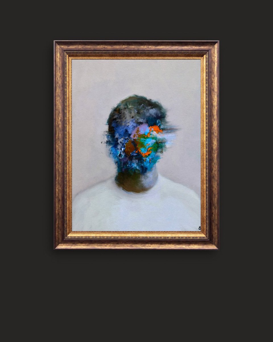 Mjuleslik's tweet photo. Thanks so much @tuxr228 for collecting my PFP series on @mallowdotart Really appreciate the support! 🎨💙

“Egoïste XVII”
1/1 • Abstrakt Portraiture. https://t.co/mCoIfDds5w