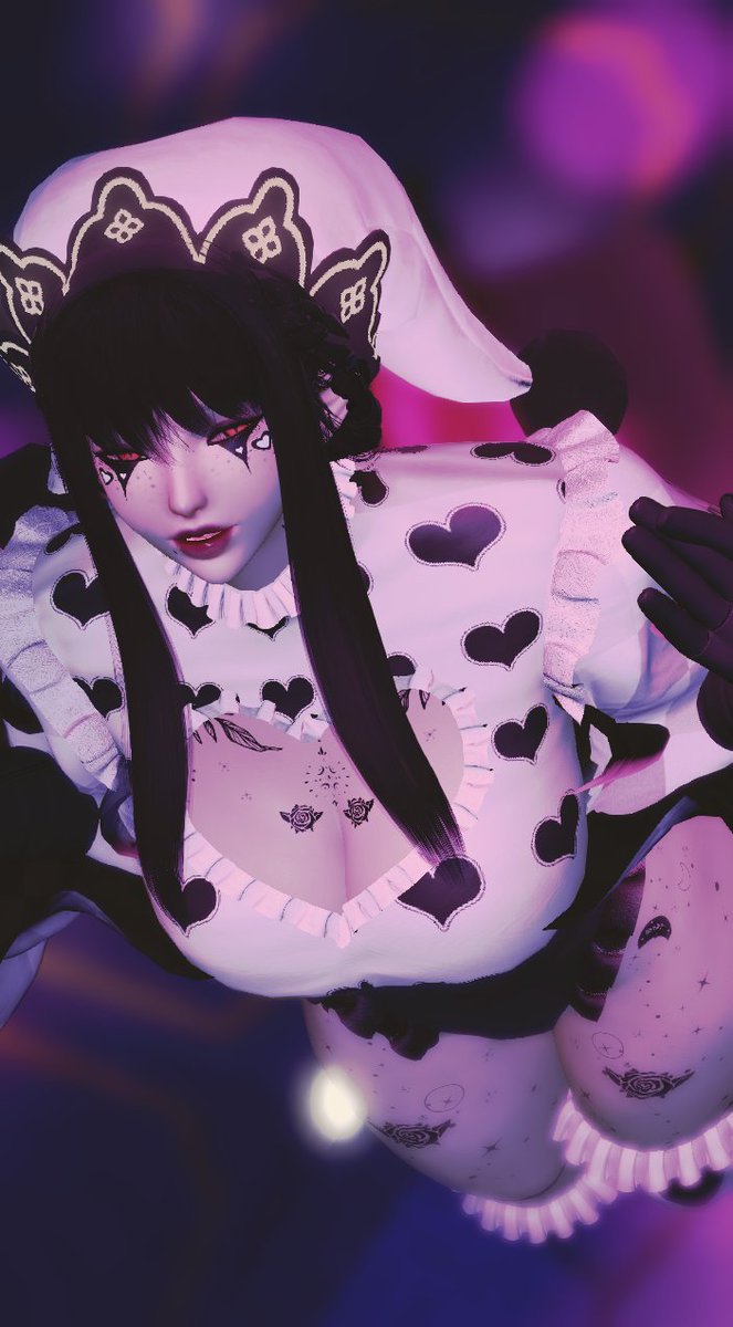 FranieFaeXIV's tweet photo. made a makeup for halloween
#elezen #gpose #jester #gposer https://t.co/MmOcc1ZU5U