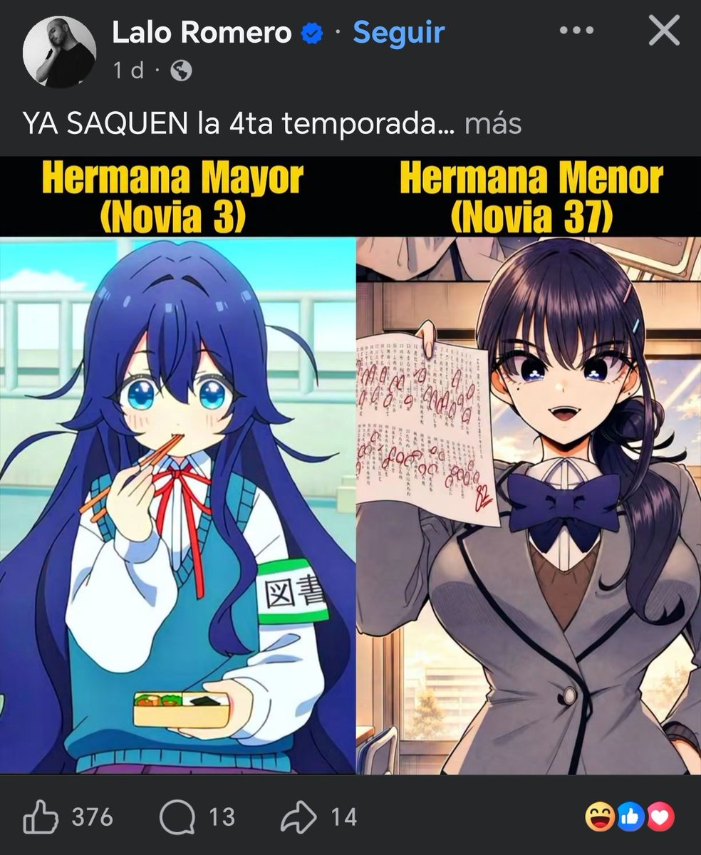 AlejoReviewer's tweet photo. ¿De donde salió la idea de que estos dos personajes son hermanas?

¿No notan que son personajes diferentes? :/

#アニメ100カノ https://t.co/Ic84QnCNHY
