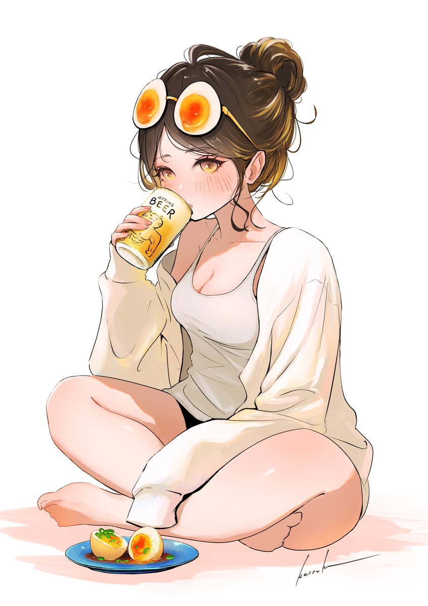 ksk_illust's tweet photo. 晩酌🍺 https://t.co/v0qYptgXX6