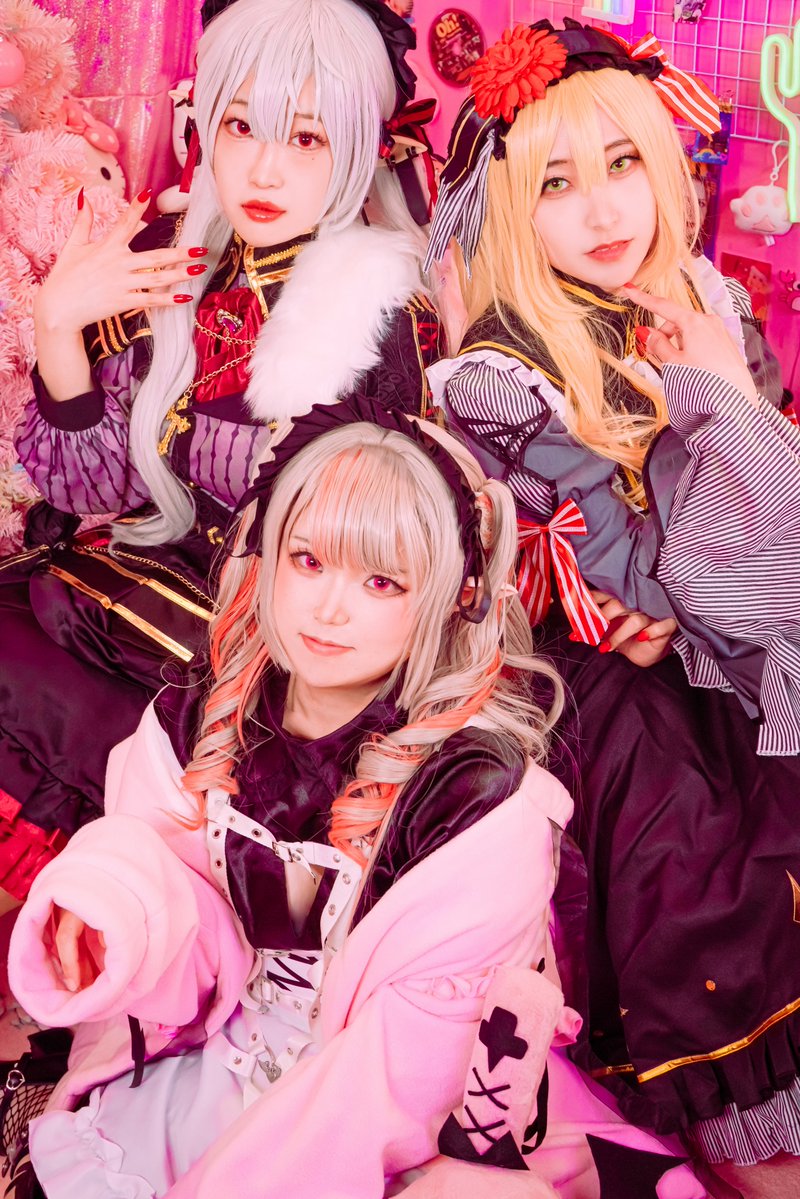 Ha_Bo_o's tweet photo. cos |🌈🕒

   ⋆ ˚｡⋆୨୧˚　˚୨୧⋆｡˚ ⋆
ラヴィラヴィチュウ
♡✧。°₊·ˈ∗♡∗ˈ‧₊°。✧♡

Sanya🎲 @DD_om02 
Ririmu 🍼 @Kayo_172 
こうこ 🌙 @Ddun_biga 
Studio 💖 @kira_kira_seoul https://t.co/NVM3HD6eVd