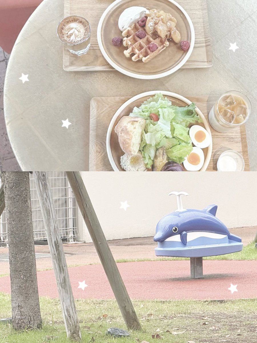 emo_dailydiary's tweet photo. 0926 TOYOSU PARK CAFE  . 🥯 ⋆ ˚ https://t.co/sUOCFPXRh3