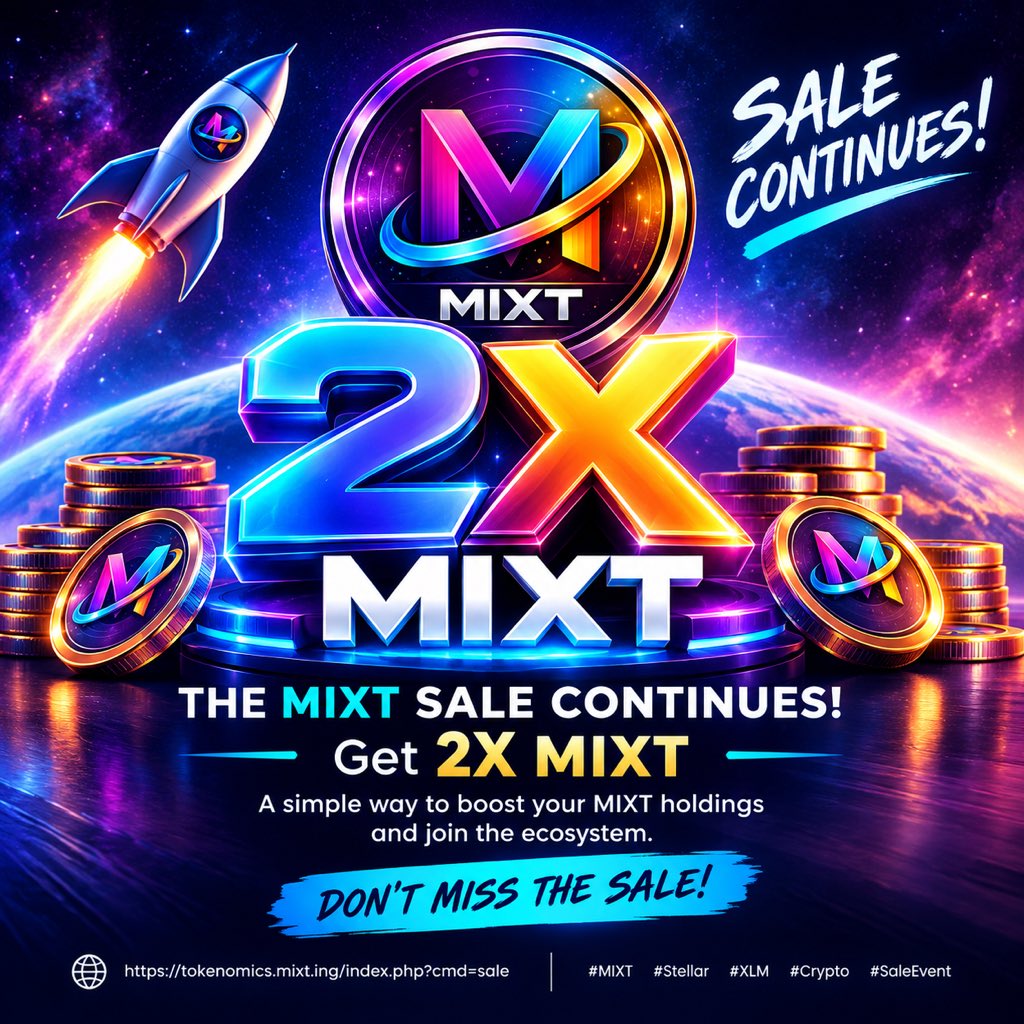 NaturinNaturin's tweet photo. 🔥 MIXT SALE EVENTS

Discover the latest Sale Events.
Choose your opportunity.
Be part of the MIXT ecosystem.

🚀 MIXT Sale Events

https://t.co/r9M3OvTviA

#MIXT #Stellar #XLM https://t.co/FFwodG4pVq
