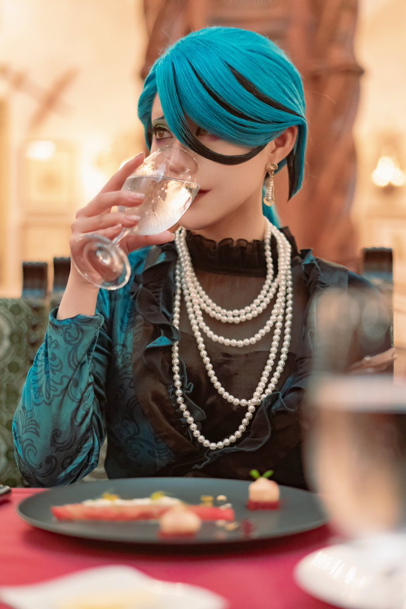 __10luwi's tweet photo. 𝑑𝑖𝑛𝑛𝑒𝑟 🍽   #Dハロ仮装2026 https://t.co/VzyojgE0O3