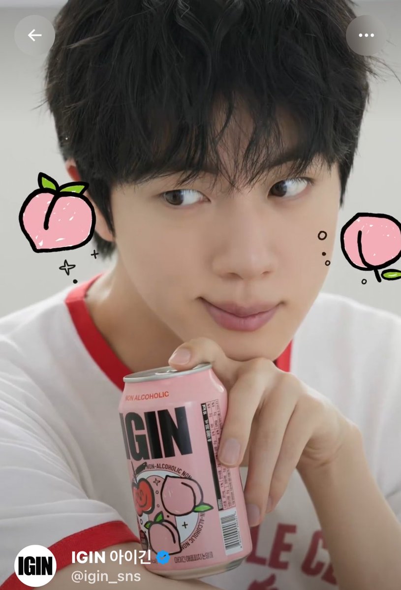 tjrwls_26's tweet photo. IGIN様🍎🍑✨

最高にカワイイ火曜日のプレゼント
ありがとうございます🥰🥰🥰

#IGIN
#JIN https://t.co/hzU5ixG2Ed