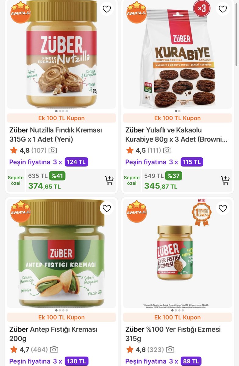 arsiv1X's tweet photo. Züber tüm ürünlerde %40 indirim var 1500 TL alışverişte ek 200 TL indirim oluyor 🤩

https://t.co/bcPkAxrrJD

#tanıtım https://t.co/oJVIYtLQsJ
