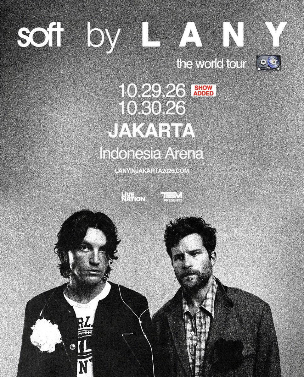 tiramicuws's tweet photo. WTS SOFT BY LANY 1 TIX FESTIVAL DAY 1
Kujual harga web/nego tipis🥹. NO SCAM bcs ini tiket pribadiku😭. Dijual karena bentrok schedule dadakan dan susa cuti 😭. DM akun ini atau ig @ nasahhaha for more info ya.
#infokonser #lany #softworldtour #lanyjakarta #jual #beli https://t.co/tfUX5DRbBi