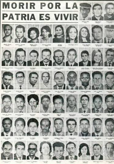 FrometaMarysol's tweet photo. Barbados, 6 octubre 1976 bomba estalla en vuelo de Cubana de Aviación atentado perpetrado por  Luis Posada Carriles y Orlando Bosch 73 personas tres de #Guantánamo Juan Duany, Ramón Infante   Integrantes del equipo juvenil cubano de esgrima y Martín Sánchez  Sobrecargo del vuelo https://t.co/cDBknEtWhL