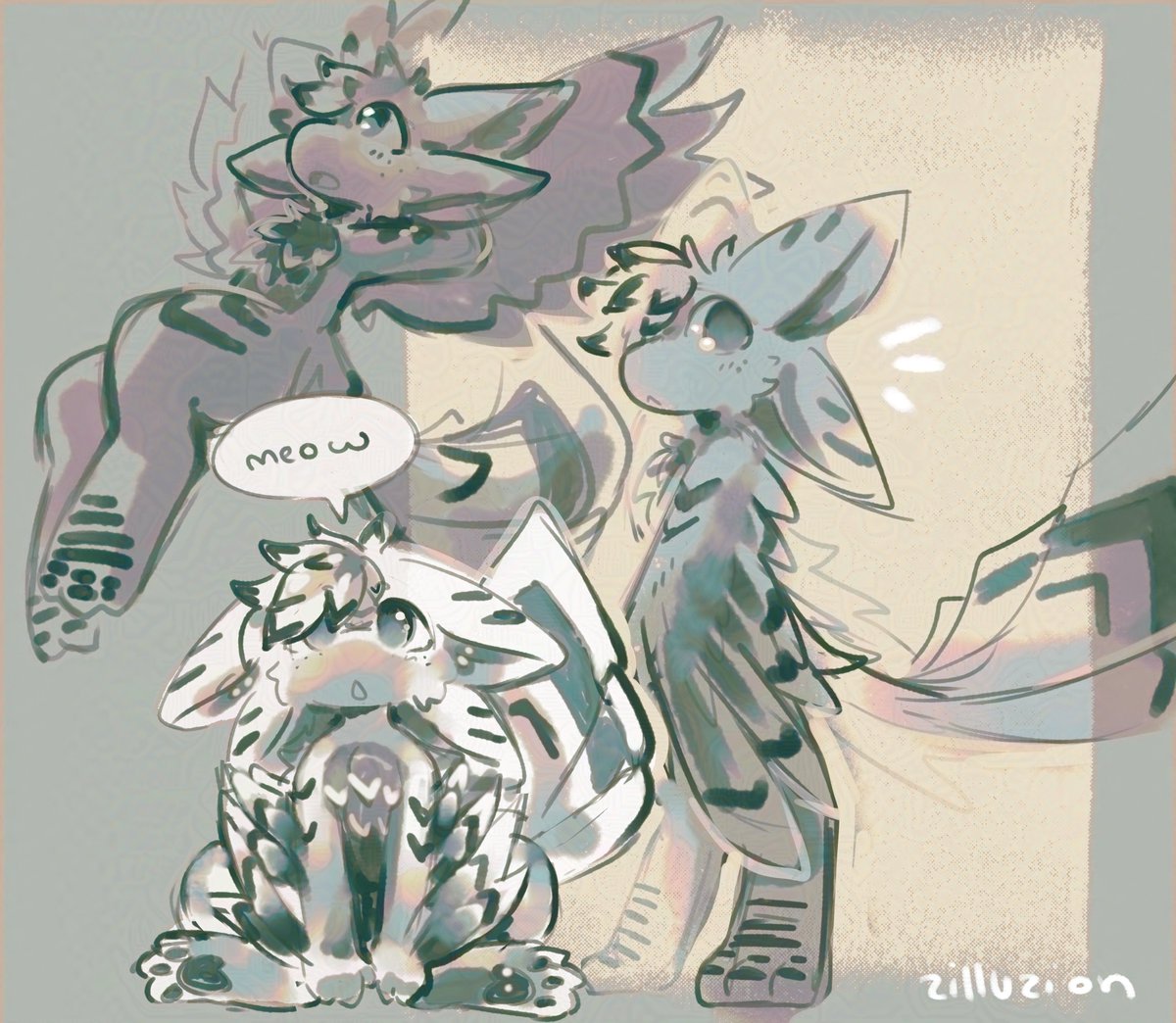 zilluzion's tweet photo. meow 🤍
sketch page for sap https://t.co/PoeE9Sb94S