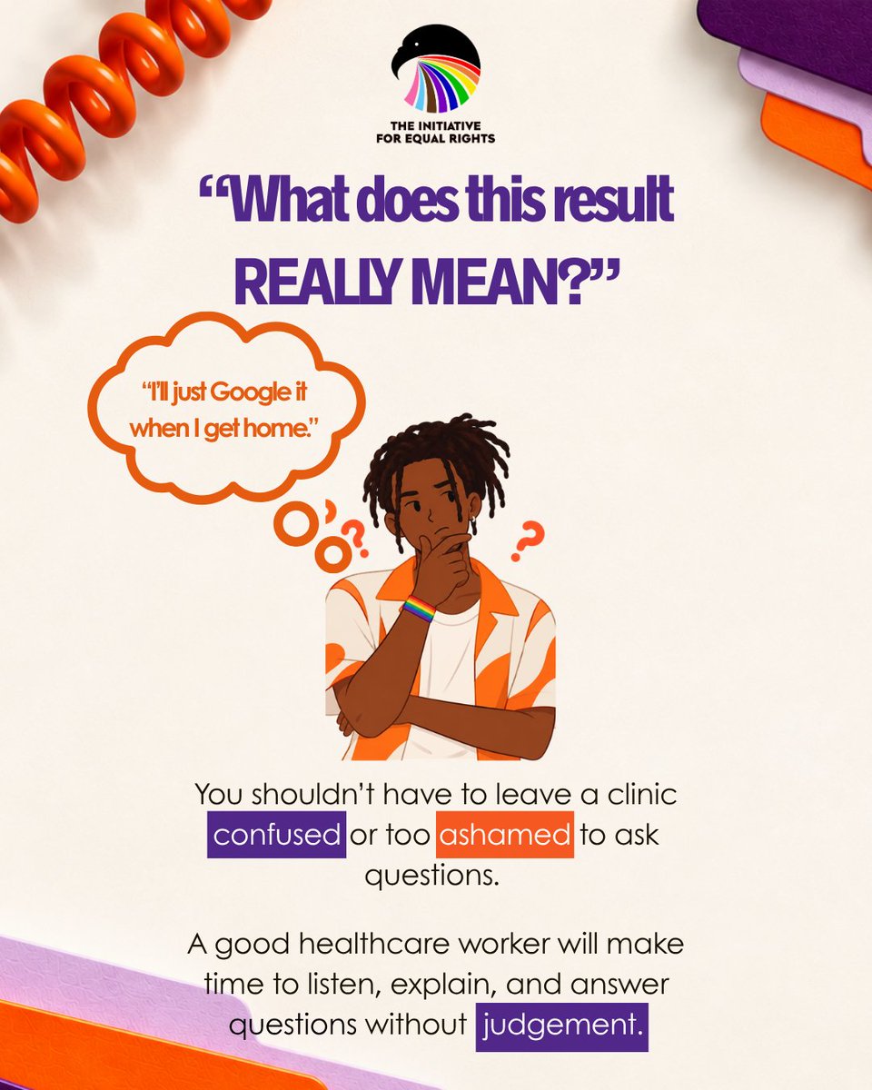 TIERsNigeria's tweet photo. You deserve to ask questions about your sexual health without fear of judgement or shame. Healthcare should leave you informed, not confused. 

Ask the question. Get the information. https://t.co/ldWHpp0O9I