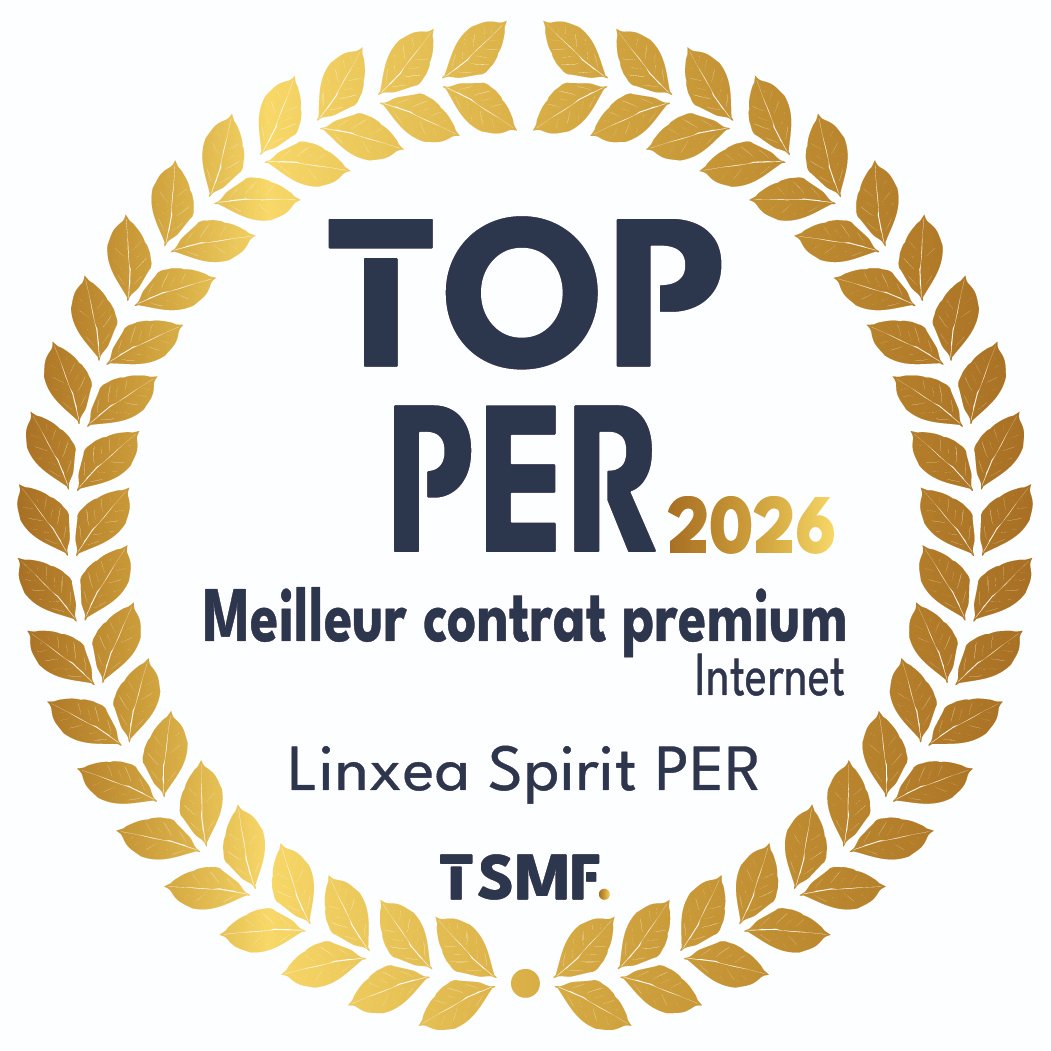 TopTSMF's tweet photo. 🏆 Le TOP d'Or #PER2026 Meilleur contrat premium - catégorie Internet - est décerné à Linxea Spirit PER de Linxea 👉 @toutsur #TopTSMF #placement #epargne https://t.co/w3auO1WQL3