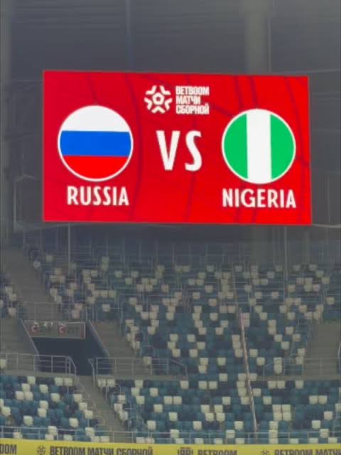 NaijaNowFb's tweet photo. IT'S MATCHDAY! 🔥🦅
RUSSIA 🇷🇺 🆚 NIGERIA 🇳🇬
⏰ 5PM WAT | 📍 Nizhny Novgorod Stadium

Super Eagles ready to soar! Would you be watching? 🇳🇬
Drop your score predictions!
#soarsupereagles #russia #Friendly https://t.co/niV7kfGFS7