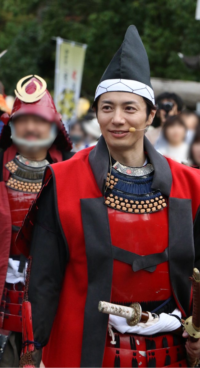 shio_batts2's tweet photo. 荘内大祭　酒井忠次役のスペシャルゲスト
和田琢磨さん　③

#荘内大祭
#和田琢磨
#わだっくま https://t.co/eI3RdZ5Stk