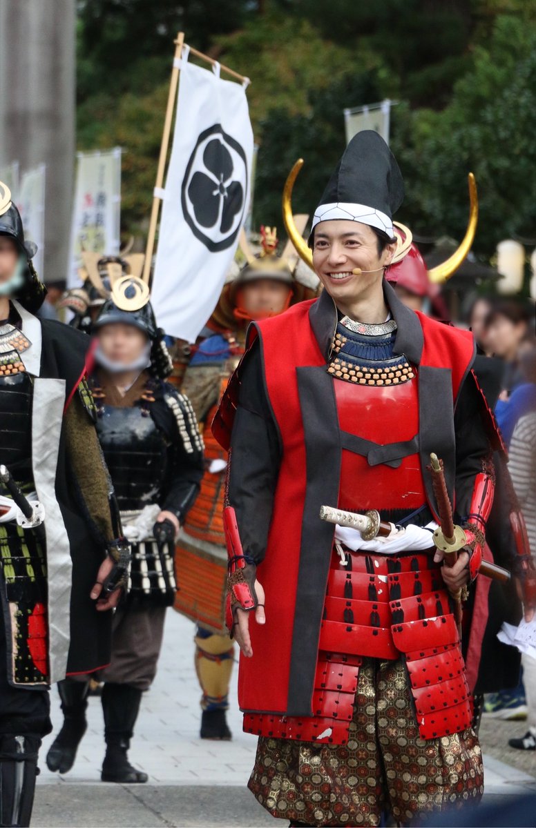 shio_batts2's tweet photo. 荘内大祭　酒井忠次役のスペシャルゲスト
和田琢磨さん　③

#荘内大祭
#和田琢磨
#わだっくま https://t.co/eI3RdZ5Stk
