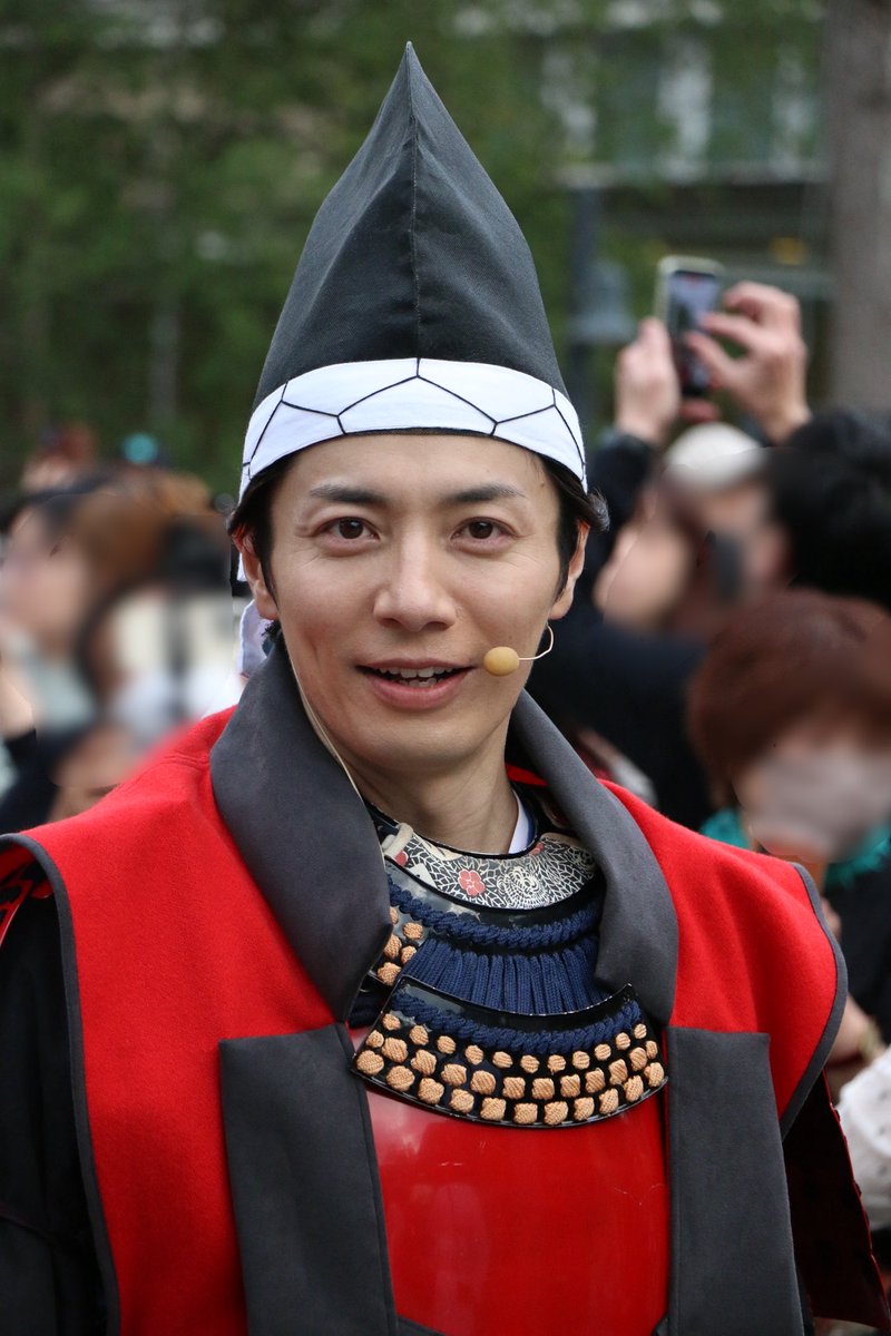 shio_batts2's tweet photo. 荘内大祭　酒井忠次役のスペシャルゲスト
和田琢磨さん　③

#荘内大祭
#和田琢磨
#わだっくま https://t.co/eI3RdZ5Stk