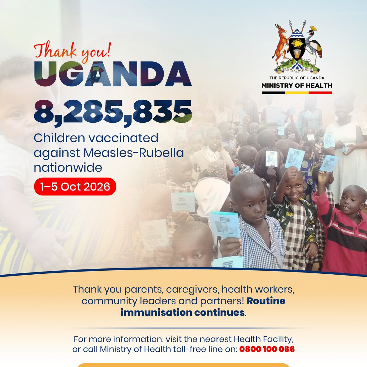 MinofHealthUG tweet picture