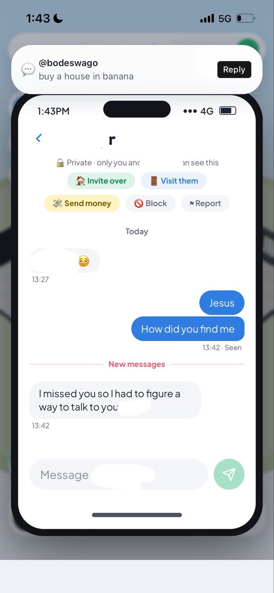 ms_kunmiii's tweet photo. I DEFINITELY DID NOT EXPECT ANYONE TO TRY TO LAGOS LIFE THEIR WAY BACK INTO MY LIFE 🙁

Three 🥷🏽 and an ex friend 💀 definitely my sign to delete my account https://t.co/Mou4Lrnyew