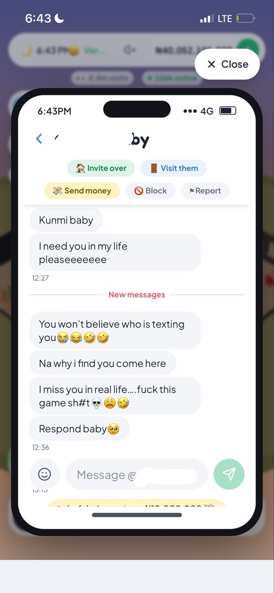 ms_kunmiii's tweet photo. I DEFINITELY DID NOT EXPECT ANYONE TO TRY TO LAGOS LIFE THEIR WAY BACK INTO MY LIFE 🙁

Three 🥷🏽 and an ex friend 💀 definitely my sign to delete my account https://t.co/Mou4Lrnyew