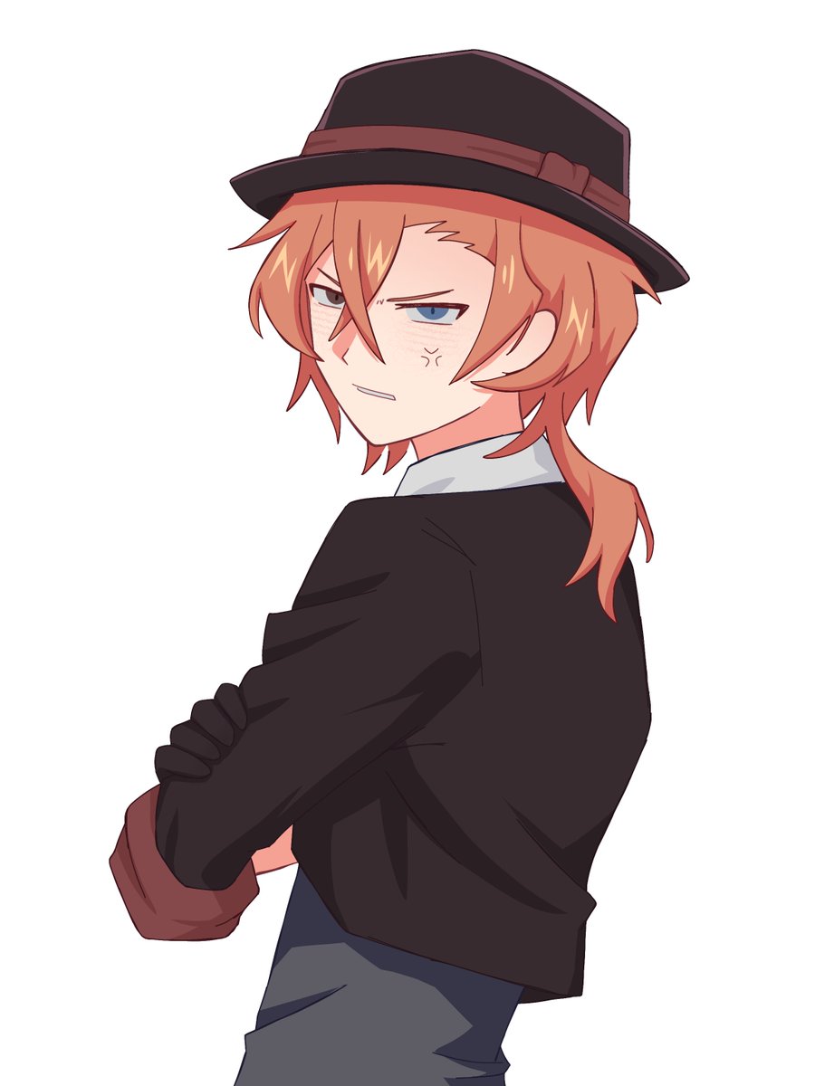 halfwaysir0's tweet photo. #chuuya https://t.co/6grJfj3XZO