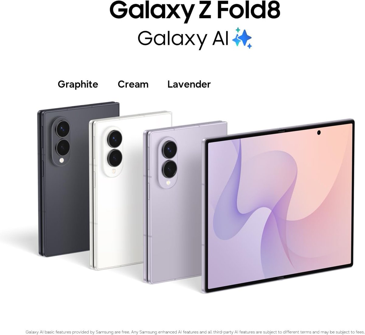 dailytrend3vx's tweet photo. Discover the next level of foldable innovation with the Samsung Galaxy Z Fold8 Unlocked Android Smartphone in stunning Lavender. Featuring a redesigned shape and content-native display ratio, the Galaxy Z Fold8 delivers an immersive experience for streaming, multitasking, gaming, and productivity. With 256GB storage, 12GB RAM, a customized processor, and a 4,800mAh battery, it combines powerful performance with all-day versatility. The unlocked design gives you the flexibility to use it with compatible carriers.

Link here: https://t.co/5fPpimfpdl

#SamsungGalaxyZFold8 #GalaxyZFold8 #FoldablePhone #SamsungGalaxy #AndroidPhone