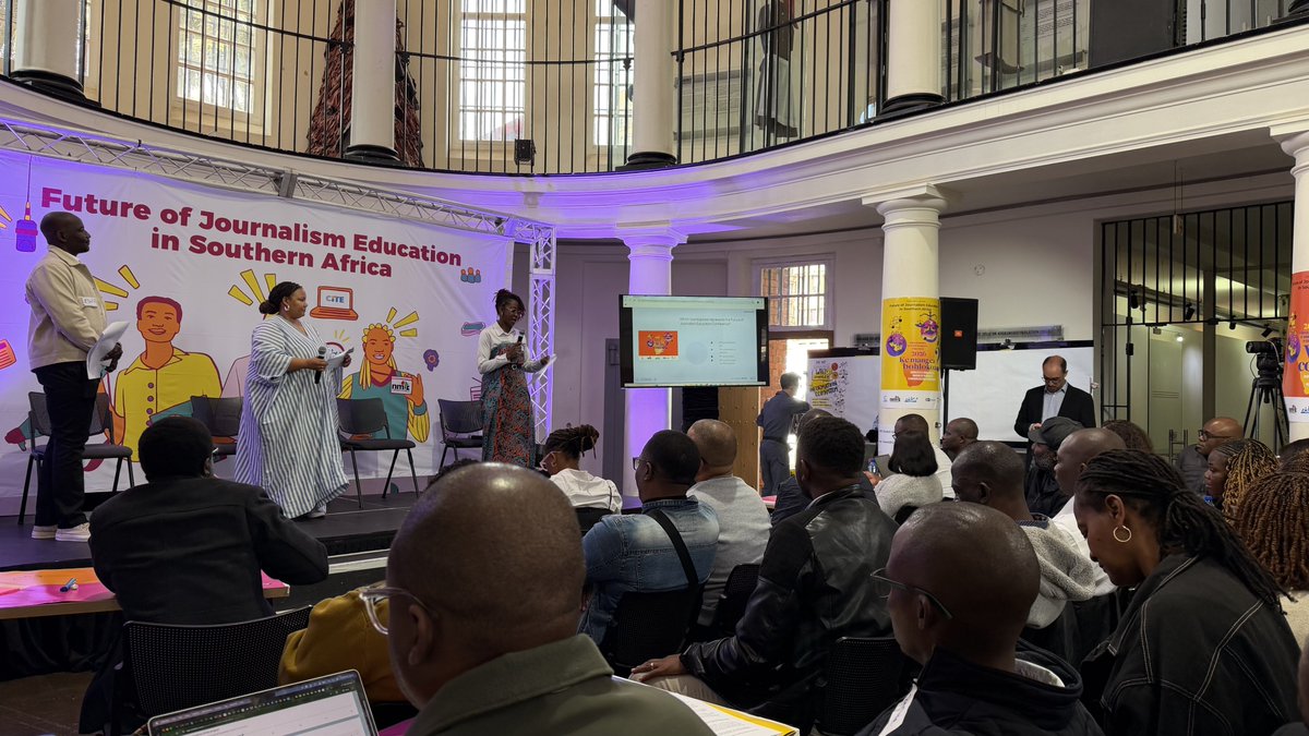 citezw's tweet photo. Day Two of the Future of Journalism Education in Southern Africa Conference examines an increasingly important question for the media industry: Who counts as a journalist in the age of artificial intelligence?

Discussions are exploring the growing role of social media creators and the ways in which digital platforms are transforming how journalism is produced, distributed and consumed.

As technological change continues to reshape the media landscape, the conference provides an important platform for reflecting on the evolving boundaries, responsibilities and professional identity of journalism in Southern Africa.