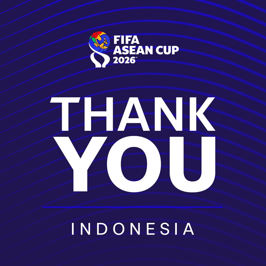 FIFAWorldCup's tweet photo. Thank you, Indonesia! 🇮🇩👏

#FIFAASEANCup