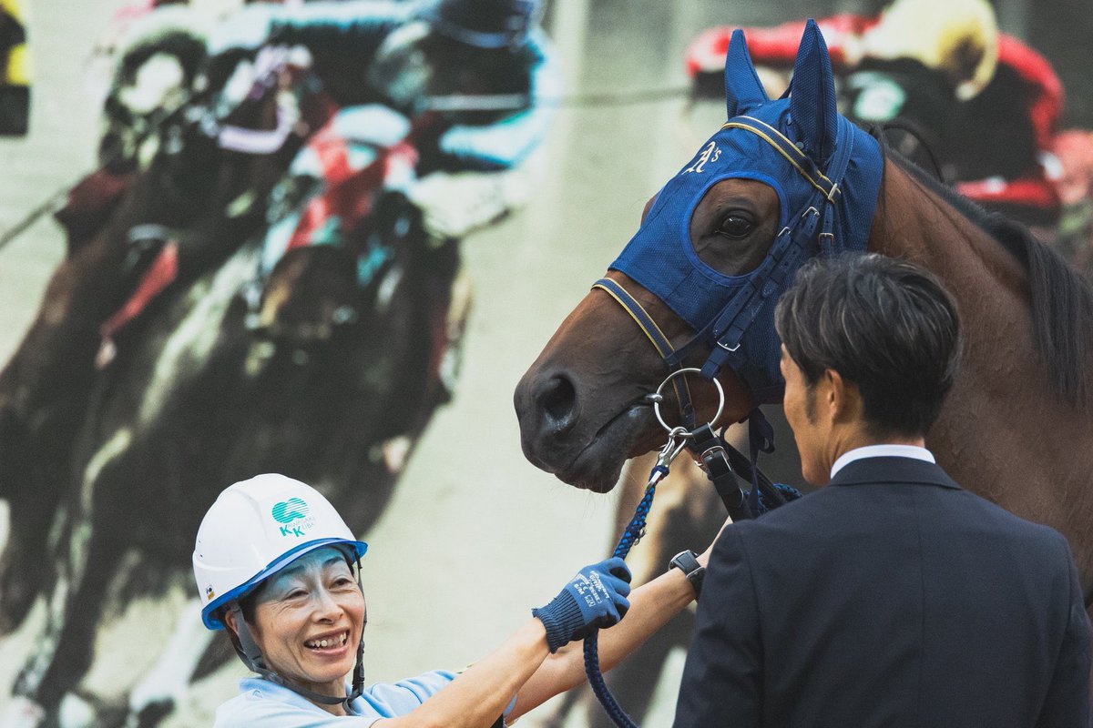 kmym_bokujo's tweet photo. 10月6日　大井競馬第9レース
アキアカネ賞(18:55 ダ1200m)

我が家の生産馬🐴クライスラー号(4番)が出走します！

前走は嬉しい嬉しい初勝利を飾りました！
同じコースでの2勝目を目指して頑張ってほしいです！

熱い応援よろしくお願いいたします‼️ https://t.co/ctNOM2QcFk