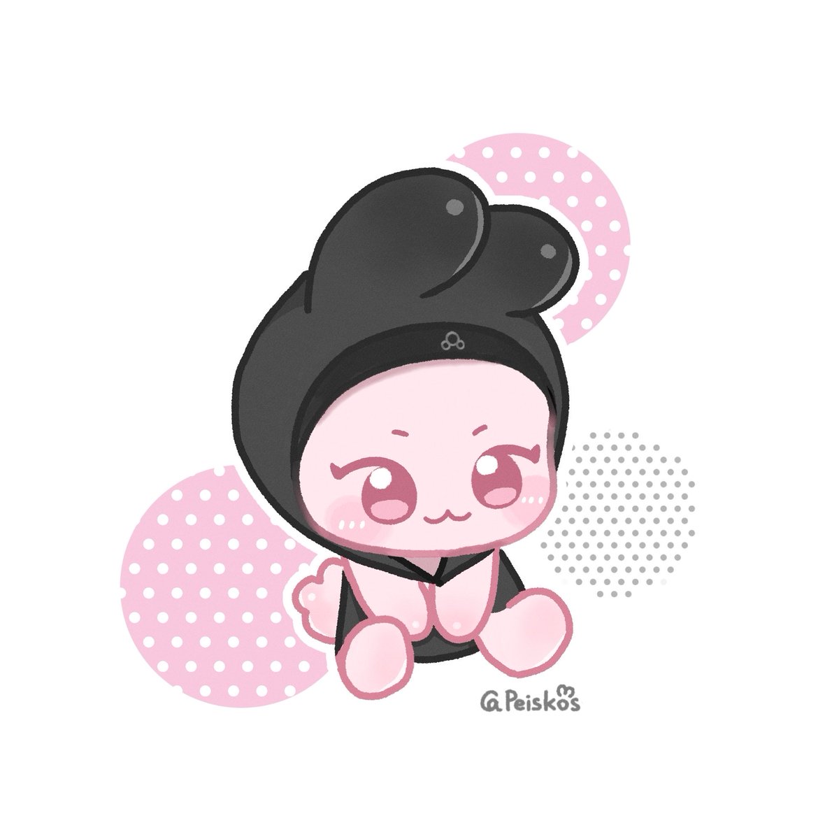 _Peiskos_'s tweet photo. .  ݁⋆ 𝐁𝐮𝐧𝐧𝐲 𝐒𝐪𝐮𝐚𝐭 Ი𐑼 ݁˖ ⋆
 
he’s so cute all curled up like that!
#ATEEZ #ATEEZfanart #ANITEEZ 
#SEONGHWA #성화 https://t.co/wh3r1zczXQ