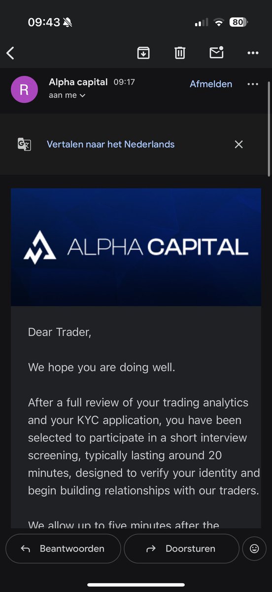 roeltrd's tweet photo. First, I have to do a risk interview with Alpha Capital Group since I’m new with them. The first available date for the interview is next week, so the payout will take a little longer. But it should land next week. https://t.co/uHiJCGslGz