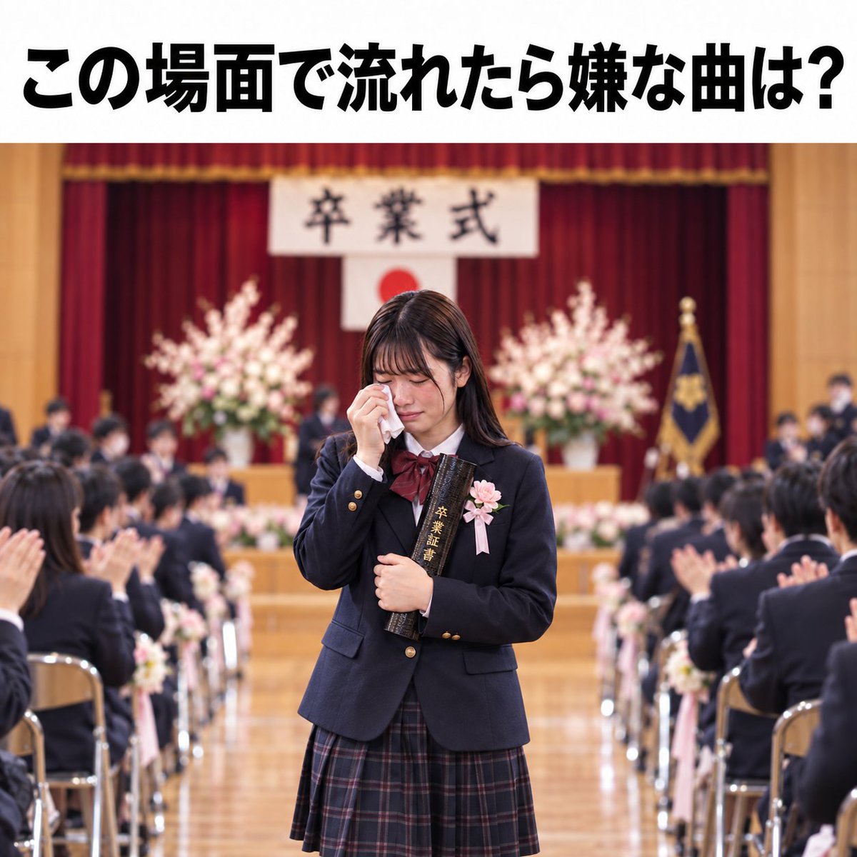 Ogiribot's tweet photo. 【お題】
この場面で流れたら嫌な曲は？ https://t.co/KyiukrPKRc