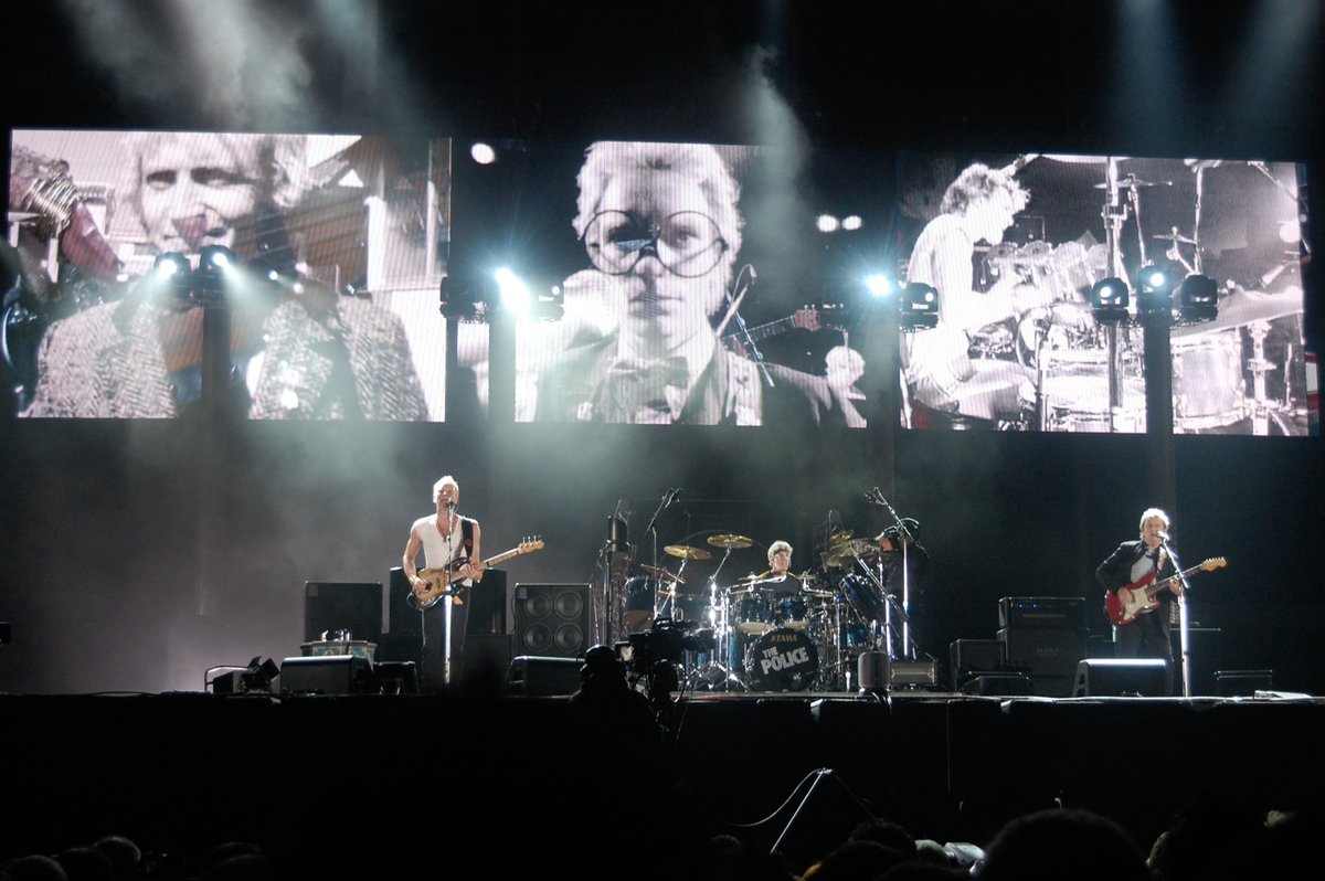 CrokePark's tweet photo. On this day in 2007, The Police took to the stage to perform their reunion tour at Croke Park👮

#OnThisDay #ThePolice #CrokePark https://t.co/33Bh2zbtzd
