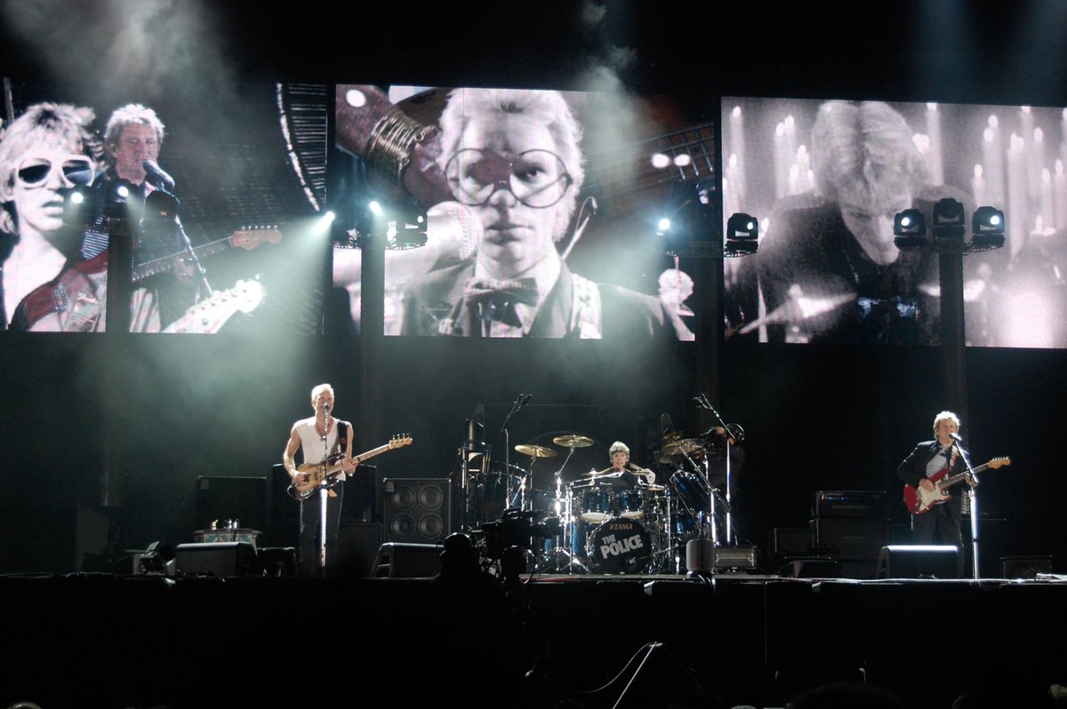 CrokePark's tweet photo. On this day in 2007, The Police took to the stage to perform their reunion tour at Croke Park👮

#OnThisDay #ThePolice #CrokePark https://t.co/33Bh2zbtzd