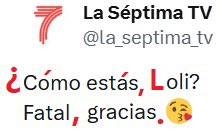 TanTinTao's tweet photo. @la_septima_tv Que se note el nivel. Grande la séptica. https://t.co/36sl5z7ASy