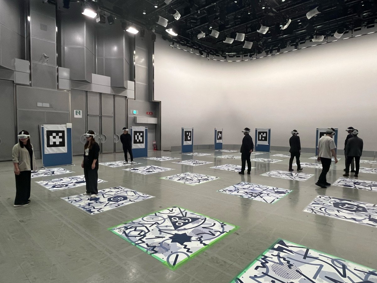 nobutabi_vr's tweet photo. 招待者限定ロケテスト、はじまりました👀
会場の様子を少しだけお見せします。

一見何もない空間ですが、VRゴーグルをつけた瞬間、「おぉ」と声が出ました！

#のぶたび #信長の野望 https://t.co/T3lf2Wu03B