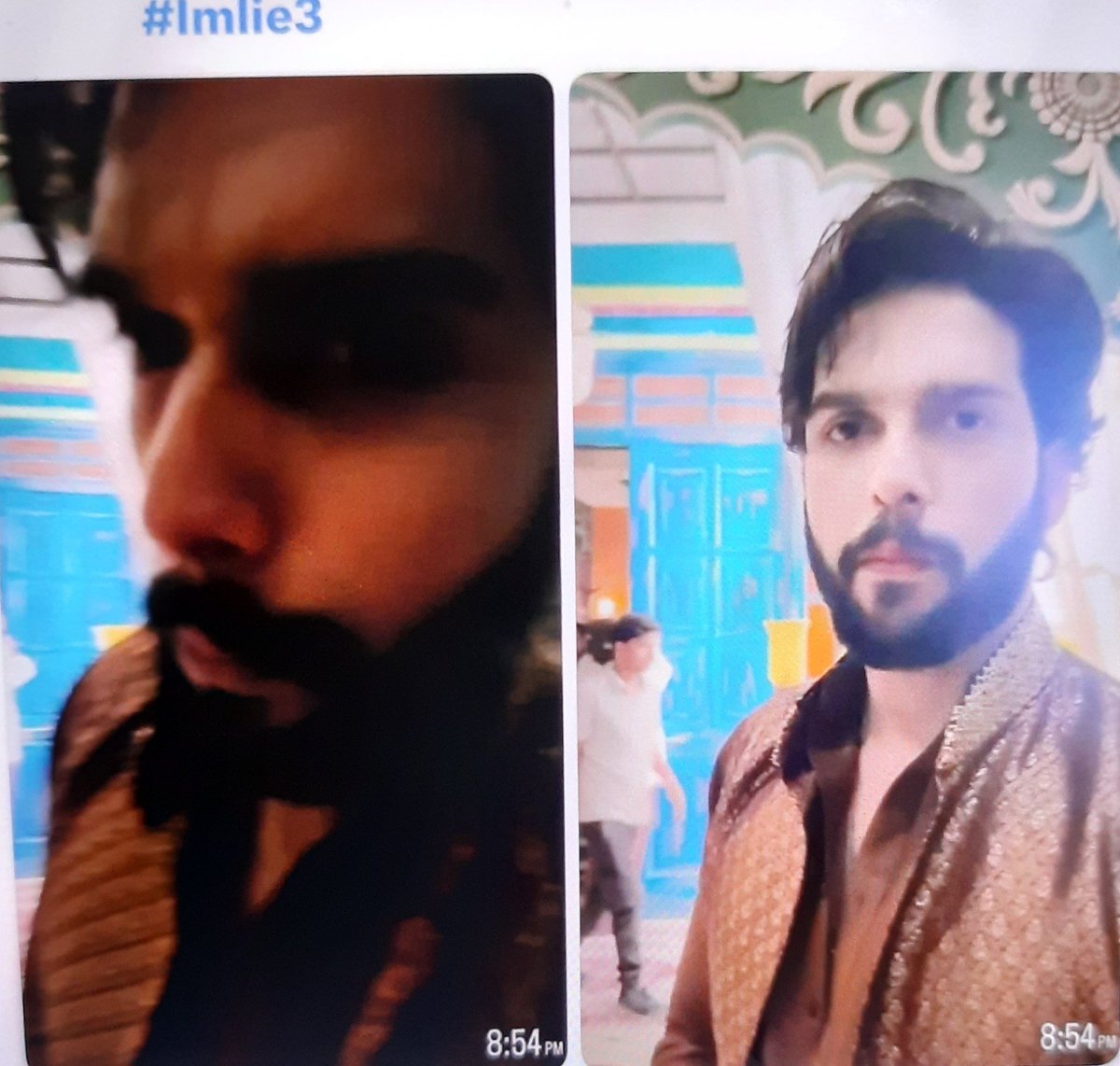 smtr63014's tweet photo. These three clipping enough to show what was happening. His expression in one clipping and the way he pressed his lips in another clipping. And then finger on his lips. https://t.co/OkZ6oJaBMC