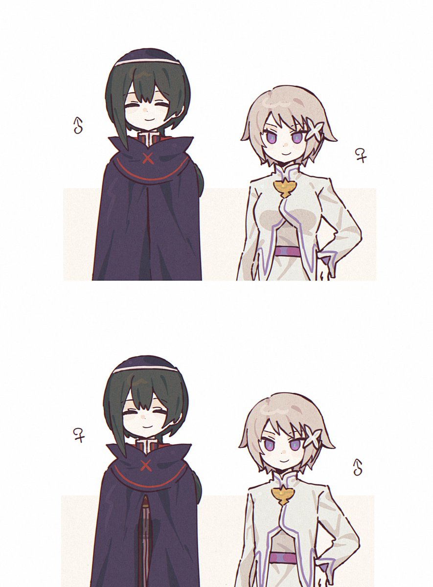 AM__uwu's tweet photo. 过于质朴的，性转 https://t.co/6vogw1sKVf