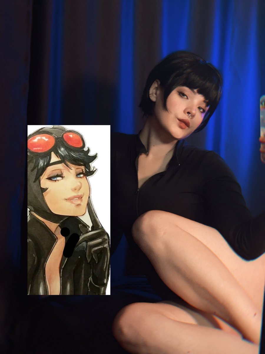 anvinandi's tweet photo. should i do a full catwoman cosplay?👀 https://t.co/vUfJlHakSB