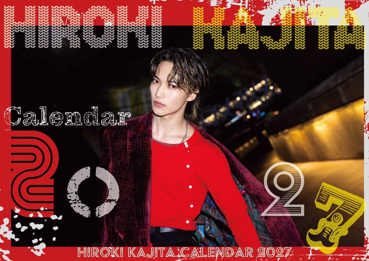 hiroki_kajita's tweet photo. 【情報解禁】
梶田拓希2027カレンダー発売決定しました！！

皆様のおかげで今年は韓国で��影することが出来ました！

ありがとうございます！！

一部のカットで金髪メッシュにして貰いました✨

かーーっこよく仕上がってますので、是非手にして下さい！！

2026年12月16日(水)発売
『2027年壁掛け＆卓上カレンダー』

12月12日(土)13日(日)
カレンダー手渡し会の開催

https://t.co/gJzap4TZKV