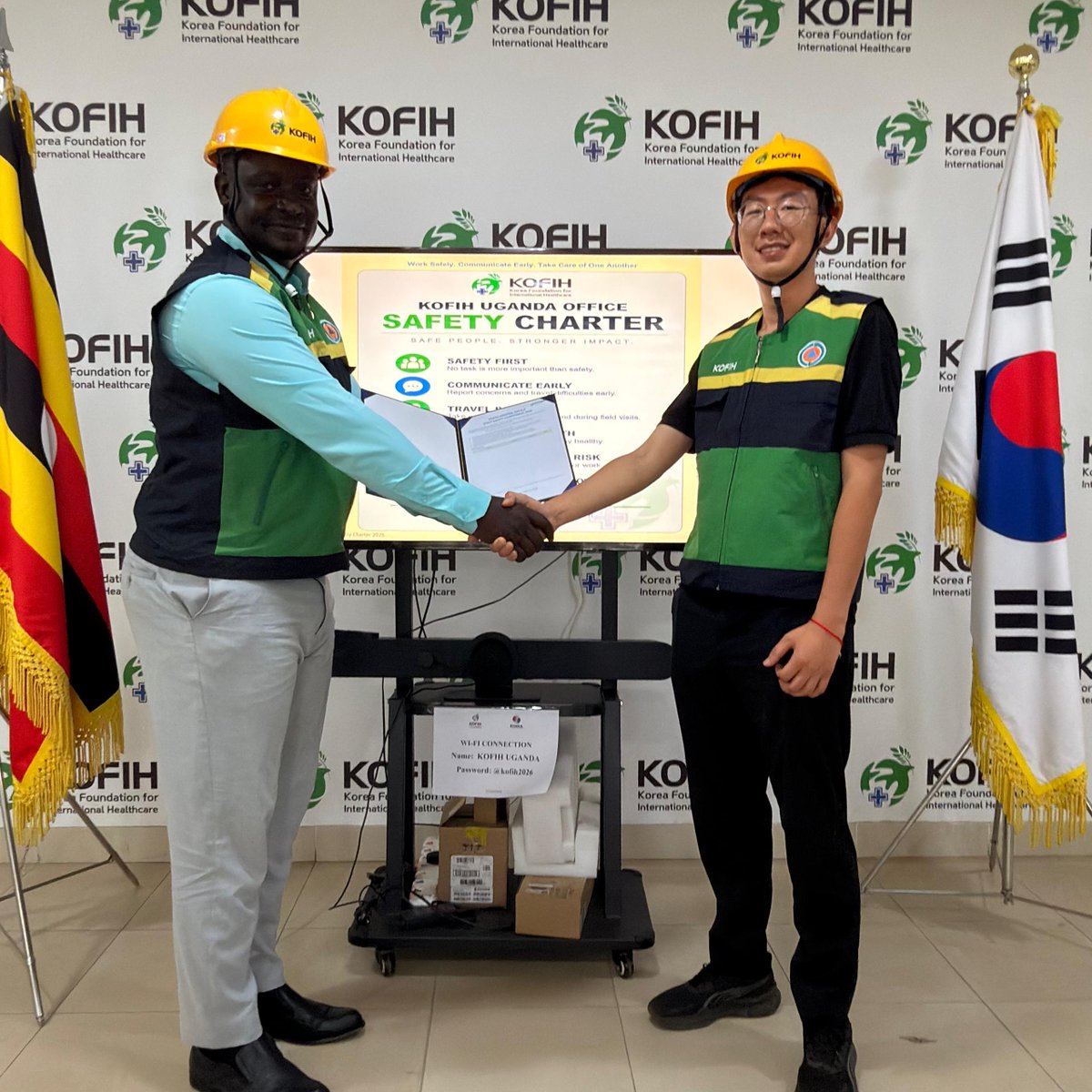 kofihuganda's tweet photo. The Safety Launch ceremony as it happened.

@kofihuganda  launched its 2026 Safety Charter, bringing staff together for a safety message, key risk lessons, charter Principles, staff commitments, and emergency procedures. @juwang_Baik @KOFIHGhana 
 #SafetyFirst #WorkplaceSafety https://t.co/PnOW0ABbBe