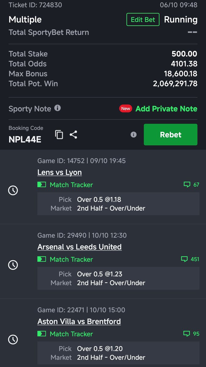OdenwaBTC's tweet photo. A goal to come in the second half 

4k Odds to Boom 💥 https://t.co/at23qVfRQg