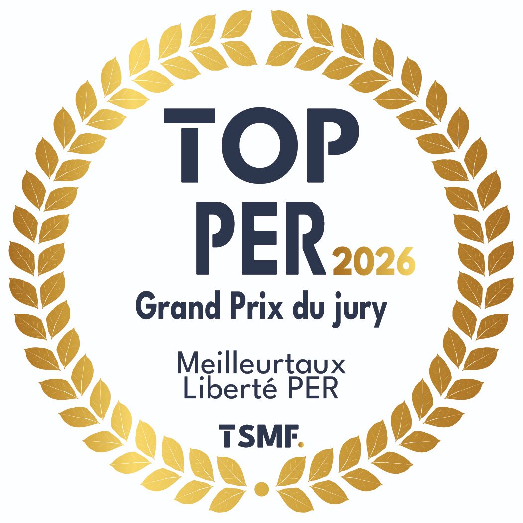 TopTSMF's tweet photo. 🏆 Le TOP d'Or #PER2026 Grand Prix du Jury est décerné à Meilleurtaux Liberté PER de @Meilleurtaux_pl 👉 @toutsur #TopTSMF #placement #epargne https://t.co/AT6TnEbztq
