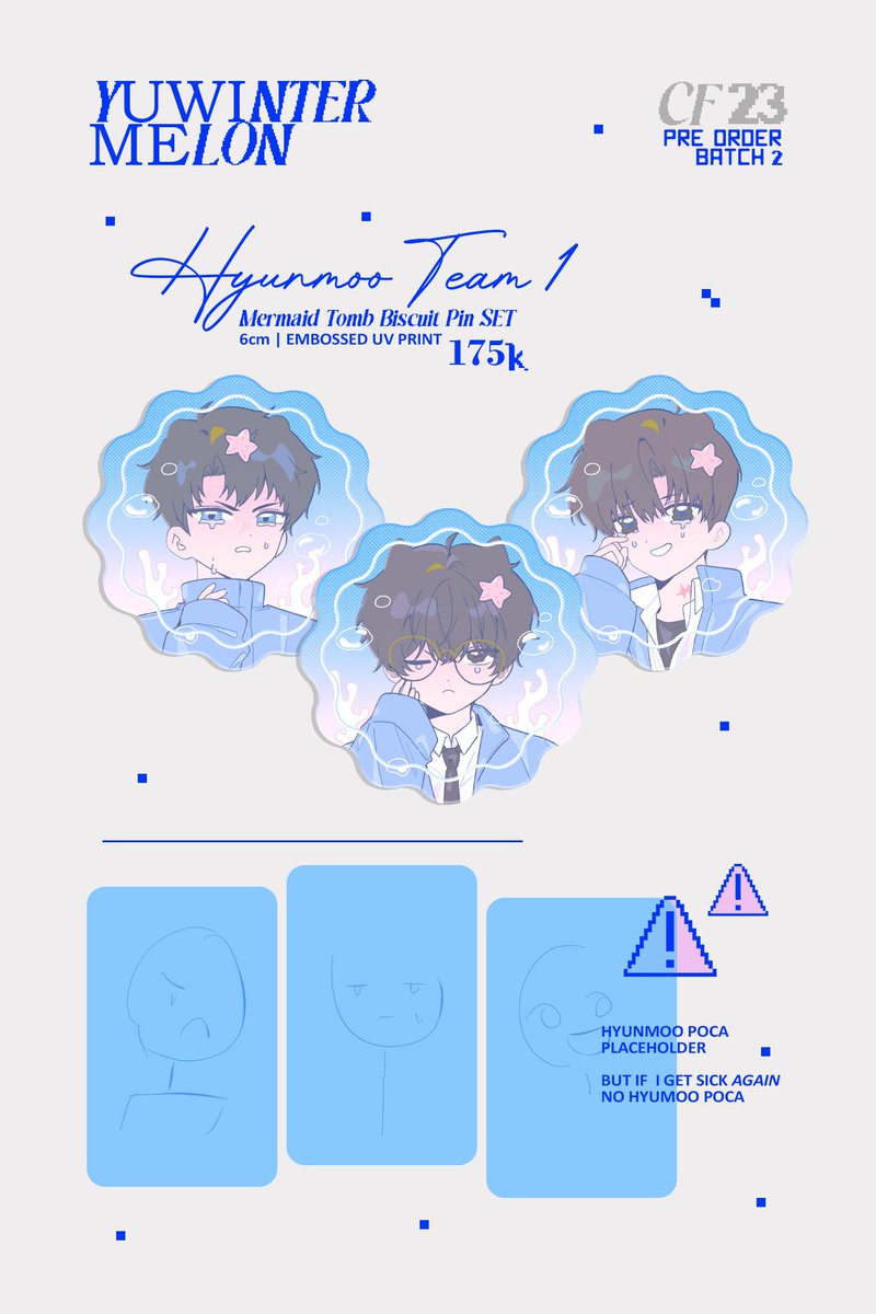 yuwintermelon's tweet photo. [RT💚]
Yuwintermelon #CF23 PO Batch 2

📅PO Period: Oct 6-9 or 50 orders
Min spend: 75k
🗃️OTS Pick Up Only 
📭 PH Mail Order
💌 GDCG / GSGW , Phainon (HSR) , HKV

I will be only accepting CASH PAYMENT onsite.

Form in replies!

[1/2] 
#comifuro23 https://t.co/hkou9QCVtO