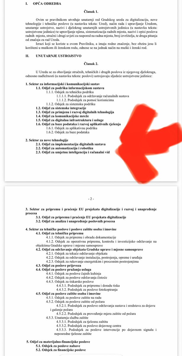 NikitaStoja's tweet photo. Ajmo jos malo o Lucaninu..
Naime, doticnom zavrsava mandat u ozujku 2027. S obzirom na njegovu povezanost s Filipom Jurisicem iz ZDG, muljanja s vlastitom firmom, upitne javne nabave, upitna zaposljavanja i institucije koje “rade svoj posao”, sekta je odlucila da im je Drazen postao - uteg! I zato mu nece dati jos jedan mandat.
Ali … zbrinut ce ga! I to tako da su mu dali da otvori novi sektor u svom uredu- to znaci jos uhljebljivanja sektasa: novo pomocnicko mjesto (koje je namijenjeno Drazenu kad mu istekne procelnicki mandat), te 3 voditeljska mjesta (2 nepopunjena). Jedan odjel se zove Odjel za umjetnu inteligenciju i racunalni vid - pa tko ovo moze smisliti?! 🤣🤣🤣