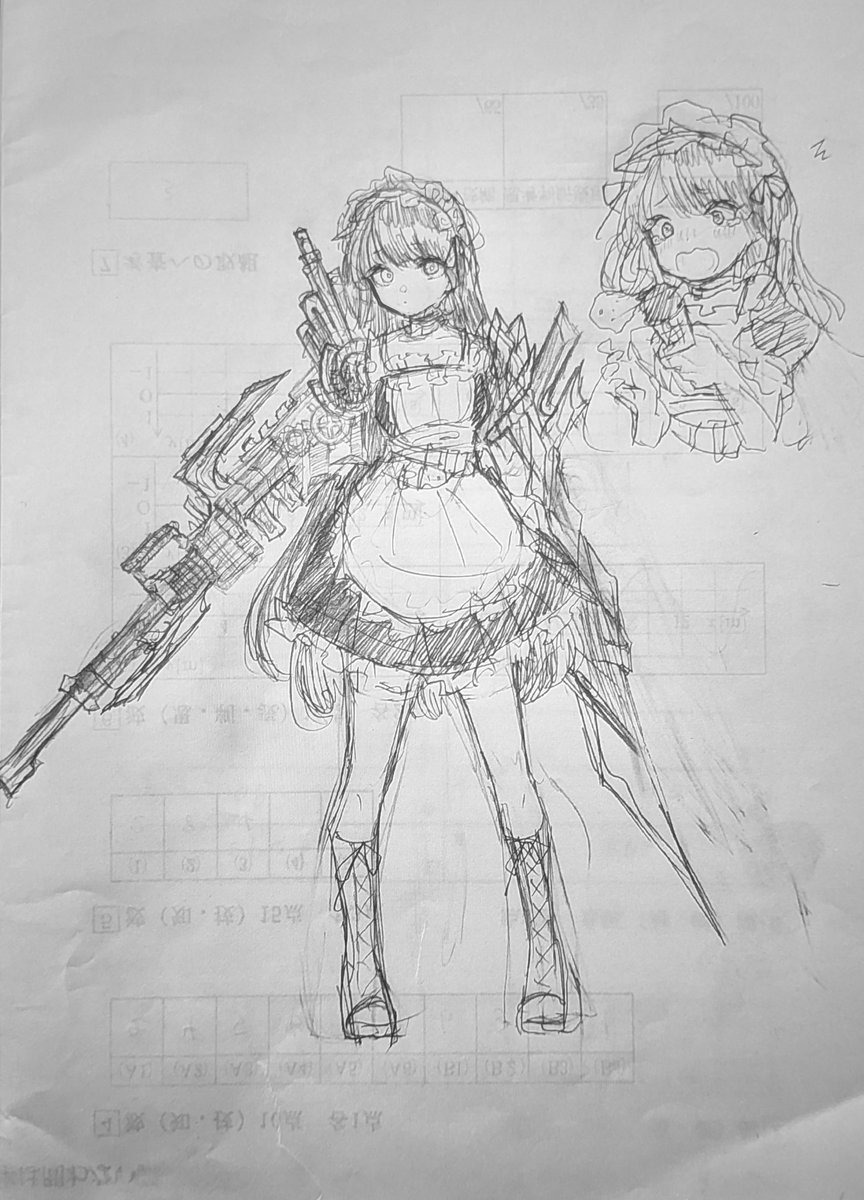 ten_2992's tweet photo. めっちゃ前に描いたやつ出てきた https://t.co/auCgfskdlA