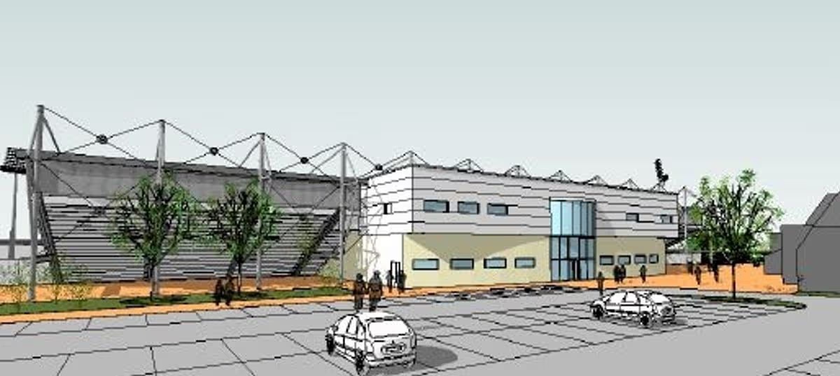 PTTsupporters's tweet photo. The Port Talbot stadium that could have been…
Back in 2014, plans emerged for a new stadium and community leisure facility in the docks area.
The proposals included a 3G pitch, training/community rooms, a health club and even an eco-friendly approach using solar power. https://t.co/7Cr9yoYv5E