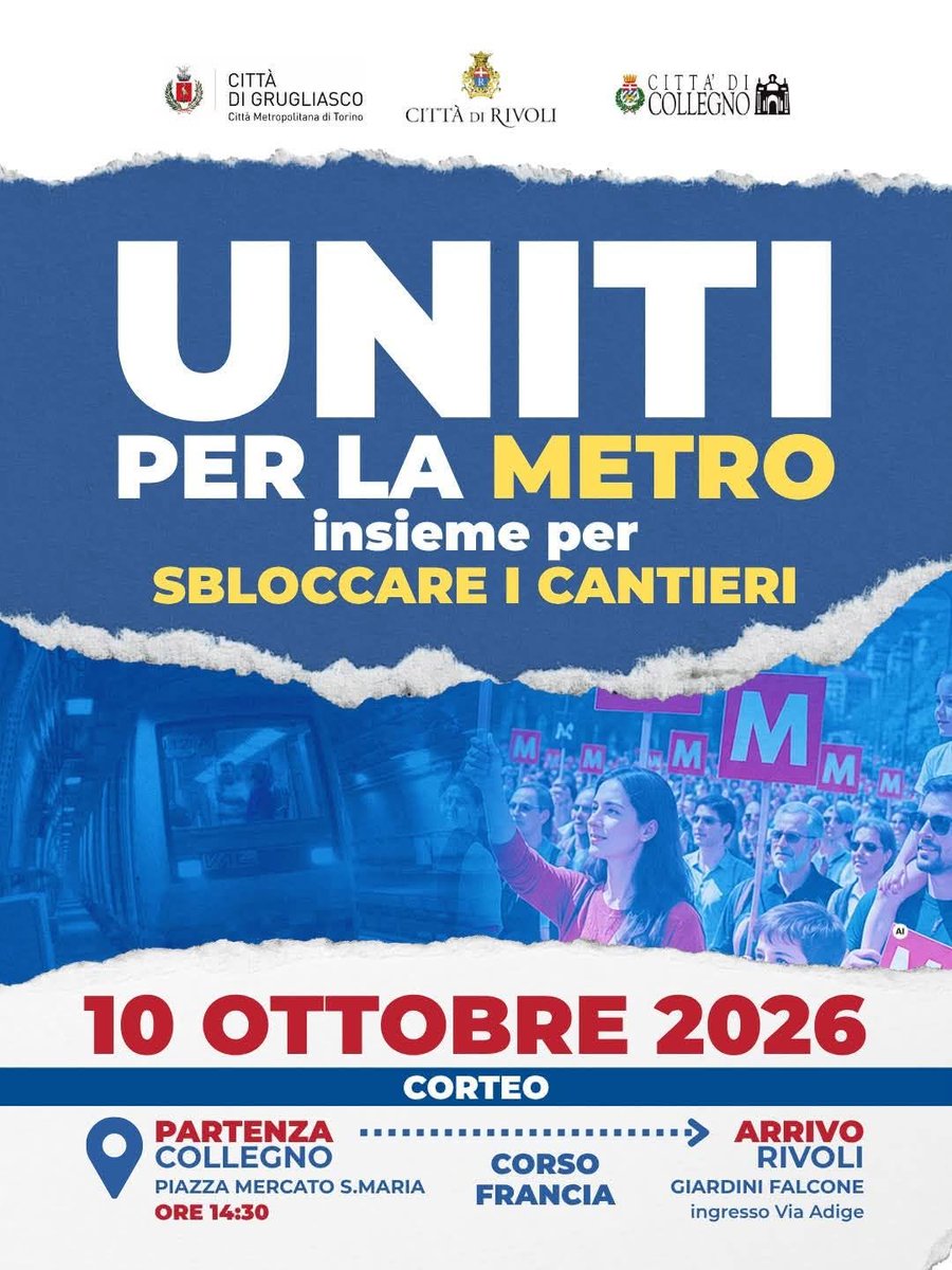 PdComuneTo's tweet photo. La #metro1 non può fermarsi. Il Consiglio comunale ha votato all'unanimità il nostro documento, a prima firma Ludovica Cioria, Luca Pidello, Tony Ledda,  che chiede al Governo di garantire il completamento dell'opera. Sabato 10 ottobre ci vediamo al corteo su corso Francia https://t.co/KHXZ3TZHnS