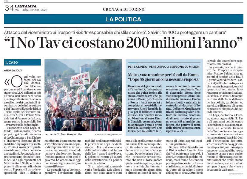 edorixi's tweet photo. Chi ha un ruolo istituzionale ha il dovere di rappresentare le istituzioni, non di sfilare contro le opere che quelle stesse istituzioni devono realizzare. Con i No Tav non è una semplice scelta politica: è irresponsabilità istituzionale.

#notav #TAV
#valdisusa https://t.co/v7cSoDOwRD