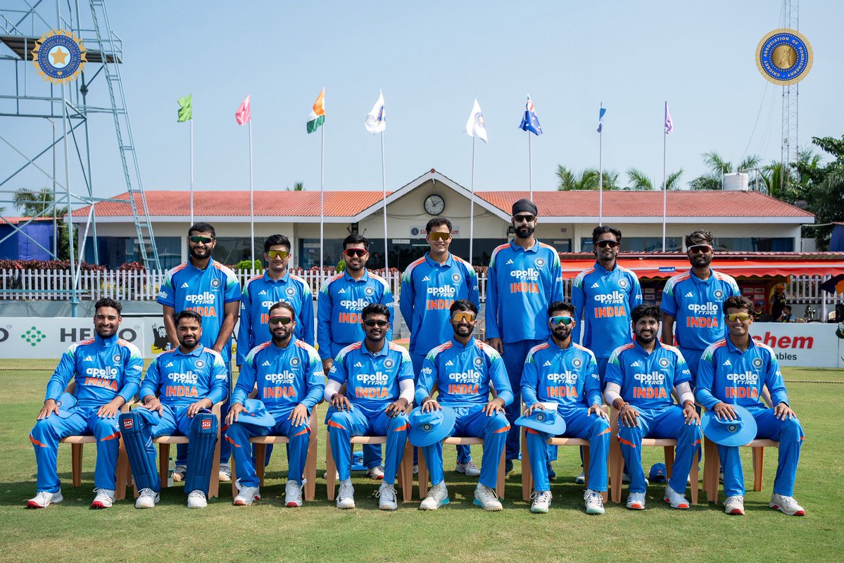 CApondicherry's tweet photo. The squads in action in the One-Day series. 🔥
#CAP #CricketAssociationofPondicherry #PondicherryCricket #INDvsAUS https://t.co/LZqQxsBPV6