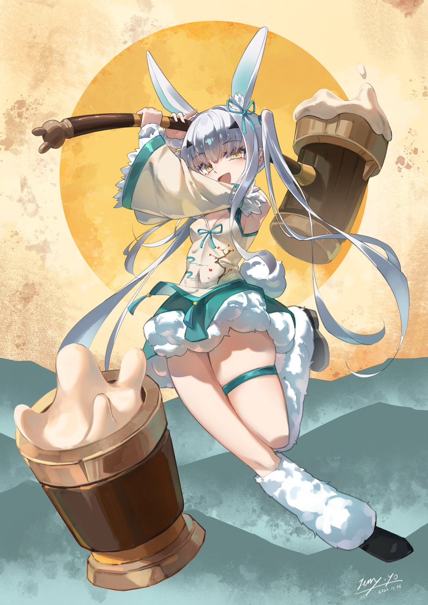 232323jerry's tweet photo. 玉兔🌕🐇
#メリュジーヌ #fgo https://t.co/95vYYgaF5K